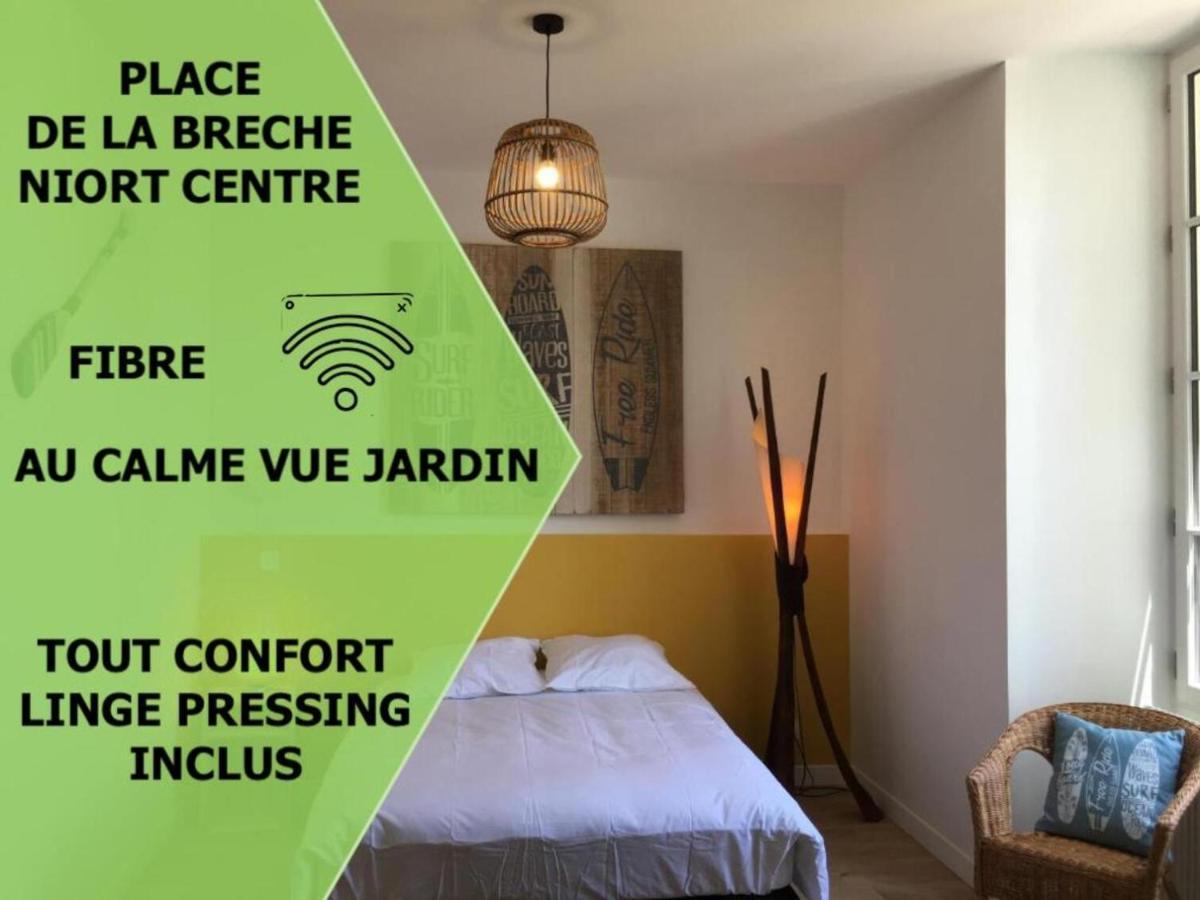 Le Beach Centre La Breche Wifi Vue Jardin Niort Exteriér fotografie
